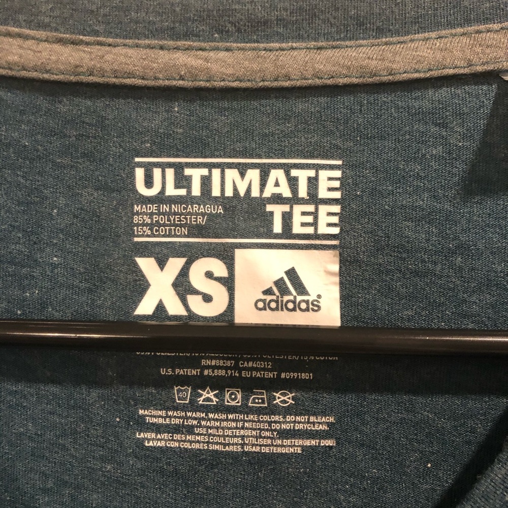 Adidas Climalite ultimate tee long sleeve green - Picture 4 of 8